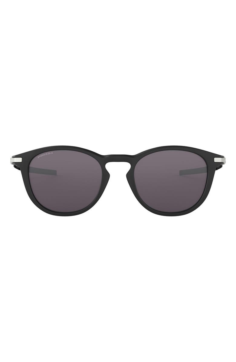 Oakley Prizm<sup>™</sup> Pitchman<sup>™</sup> 50mm Small Round Sunglasses, Main, color,
