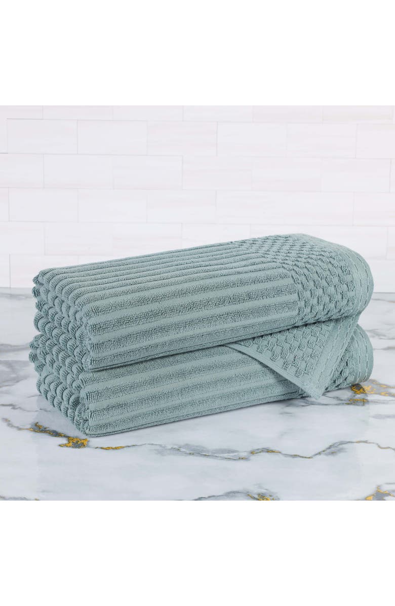 Superior 2-Pack Bath Towel Set, Alternate, color, Basil