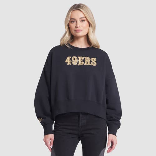 Nike Black San Francisco 49ers 2025 Rivalries Collection Oversized Phoenix Fleece Sweatshirt