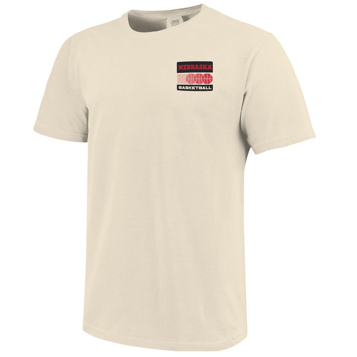 IMAGE ONE Men's Cream Nebraska Huskers Basketball Staredown Comfort ...