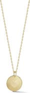 Ember Fine Jewelry 14K Gold Heart Medallion Necklace