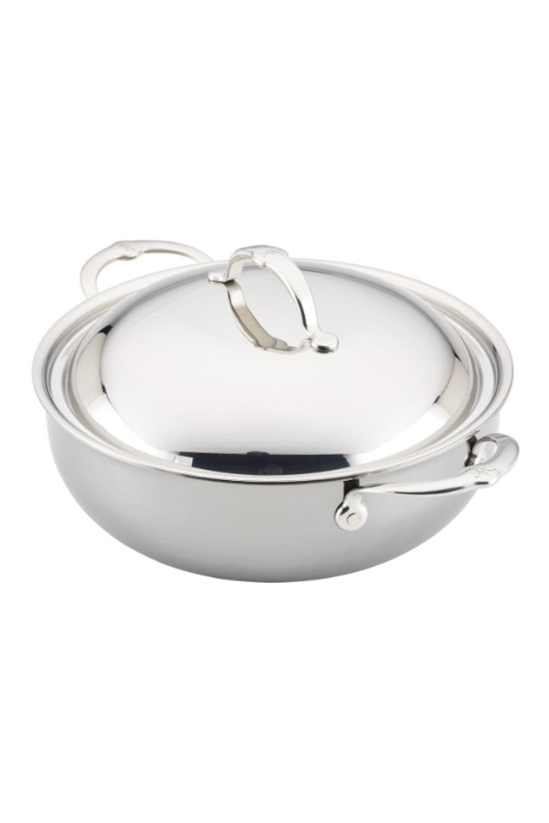 ProBond® Luxe Professional Clad Stainless Steel 5-Quart Dutch Oven, Alternate, color, NO COLOR