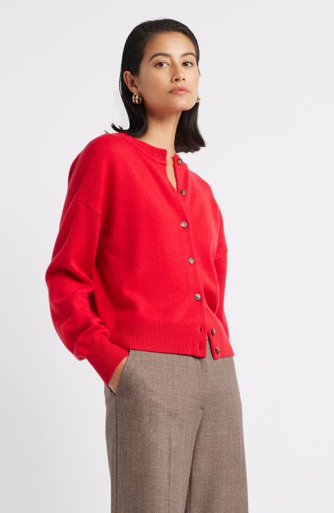 Nordstrom red sweater best sale