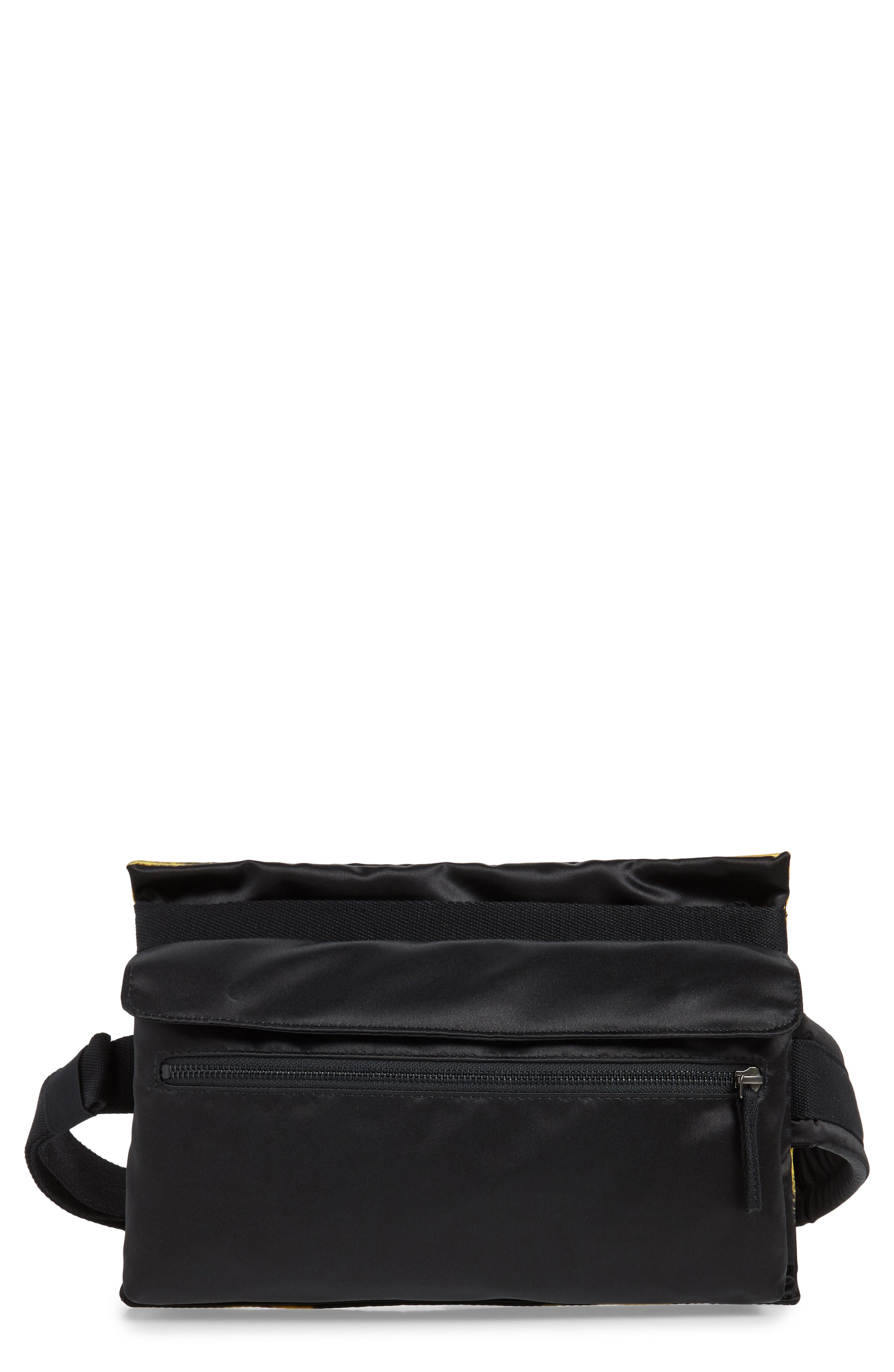 EASTPAK X RAF SIMONS Poster Belt Bag, Main, color, 