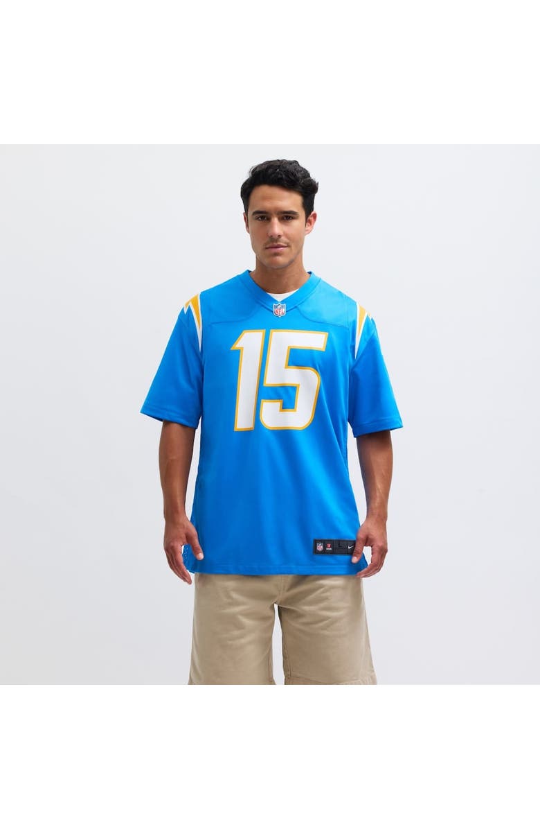 Nike Men's Nike Ladd McConkey Powder Blue Los Angeles Chargers Player Game Jersey, Alternate, color, Powder Blue