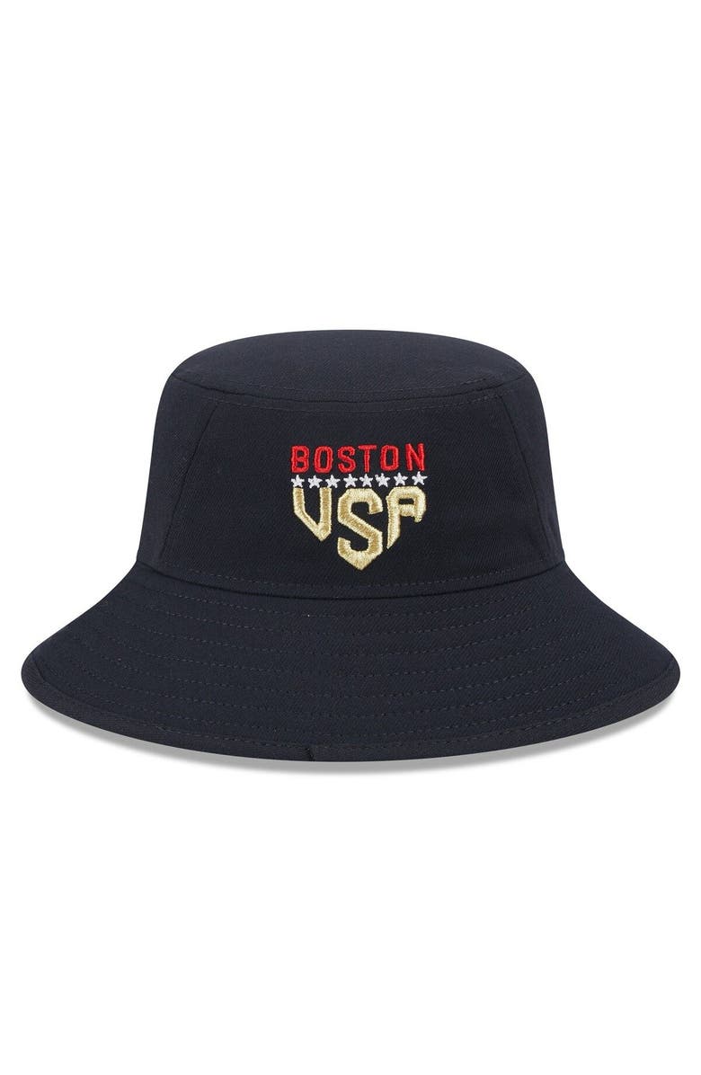 New Era Men's New Era Navy Boston Red Sox 2023 Fourth of July Bucket Hat, Alternate, color, Navy