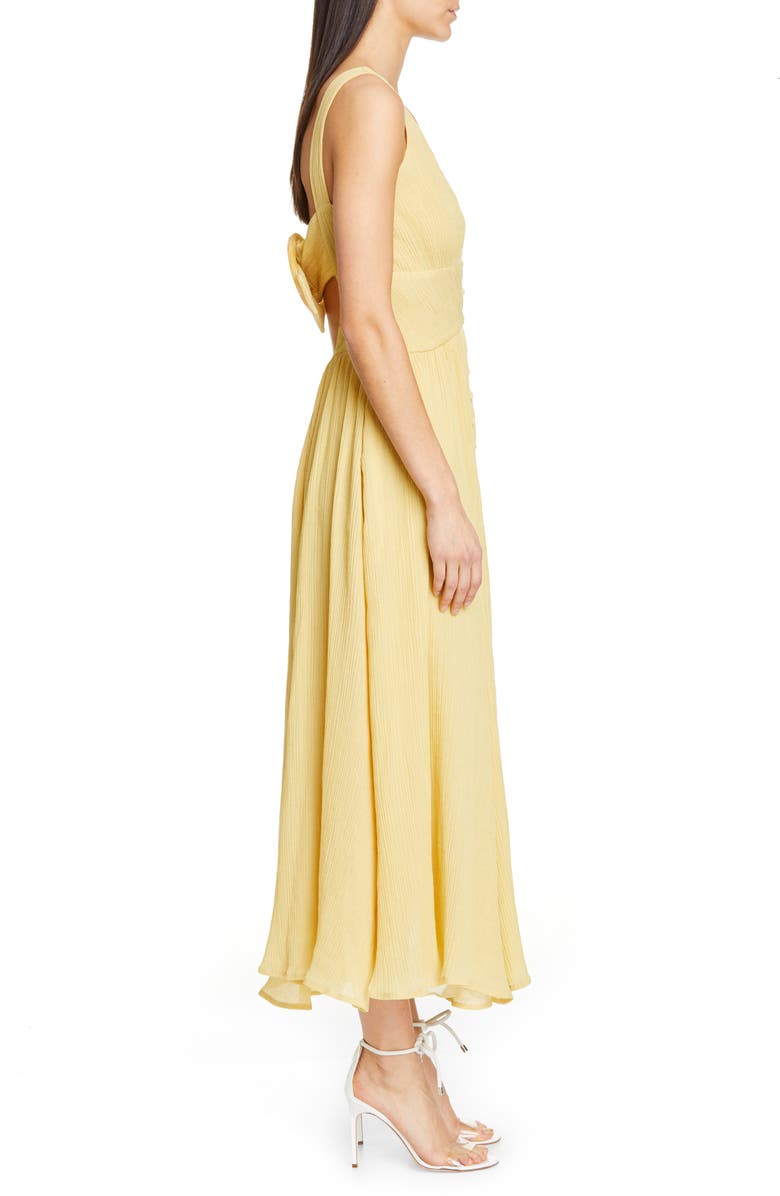 Cult Gaia Angela Buckle Back Maxi Dress, Alternate, color,