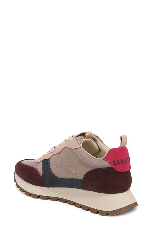 Sam & Libby Randal Sneaker In Burgundy