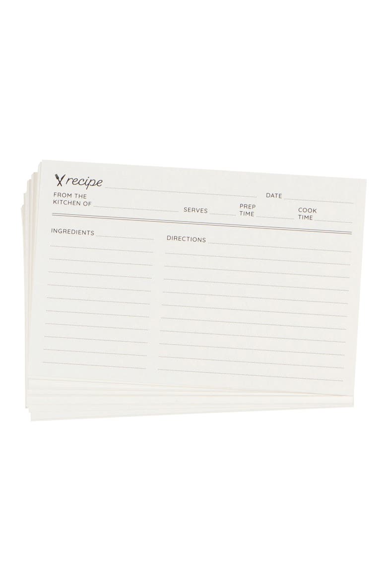 Adeline Recipe Card Box, Alternate, color, ADELINE