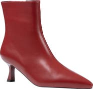 GOOD CHOICE NEW YORK Rilan Pointed Toe Faux Leather Bootie