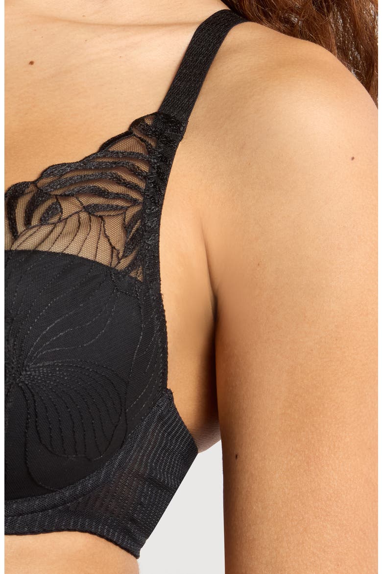 Legend Underwire Plunge T-Shirt Bra, Alternate, color, BLACK