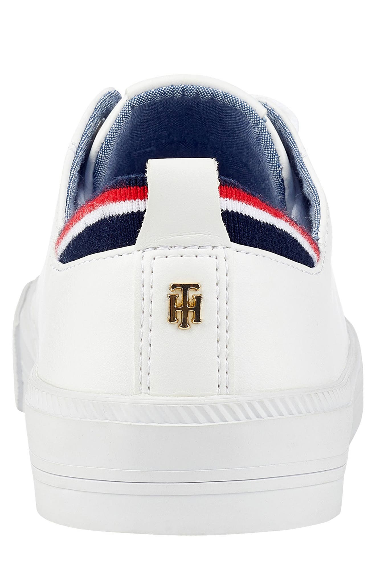 Tommy Hilfiger Lace Up Sneaker, Alternate, color, Whmll