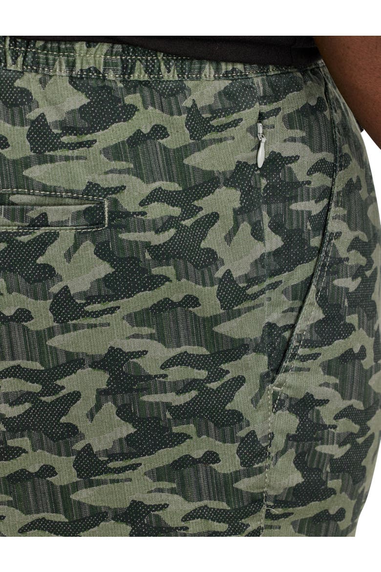 Big & Tall Slim-Fit Camo Joggers, Alternate, color, OLIVE AND BLACK CAMO