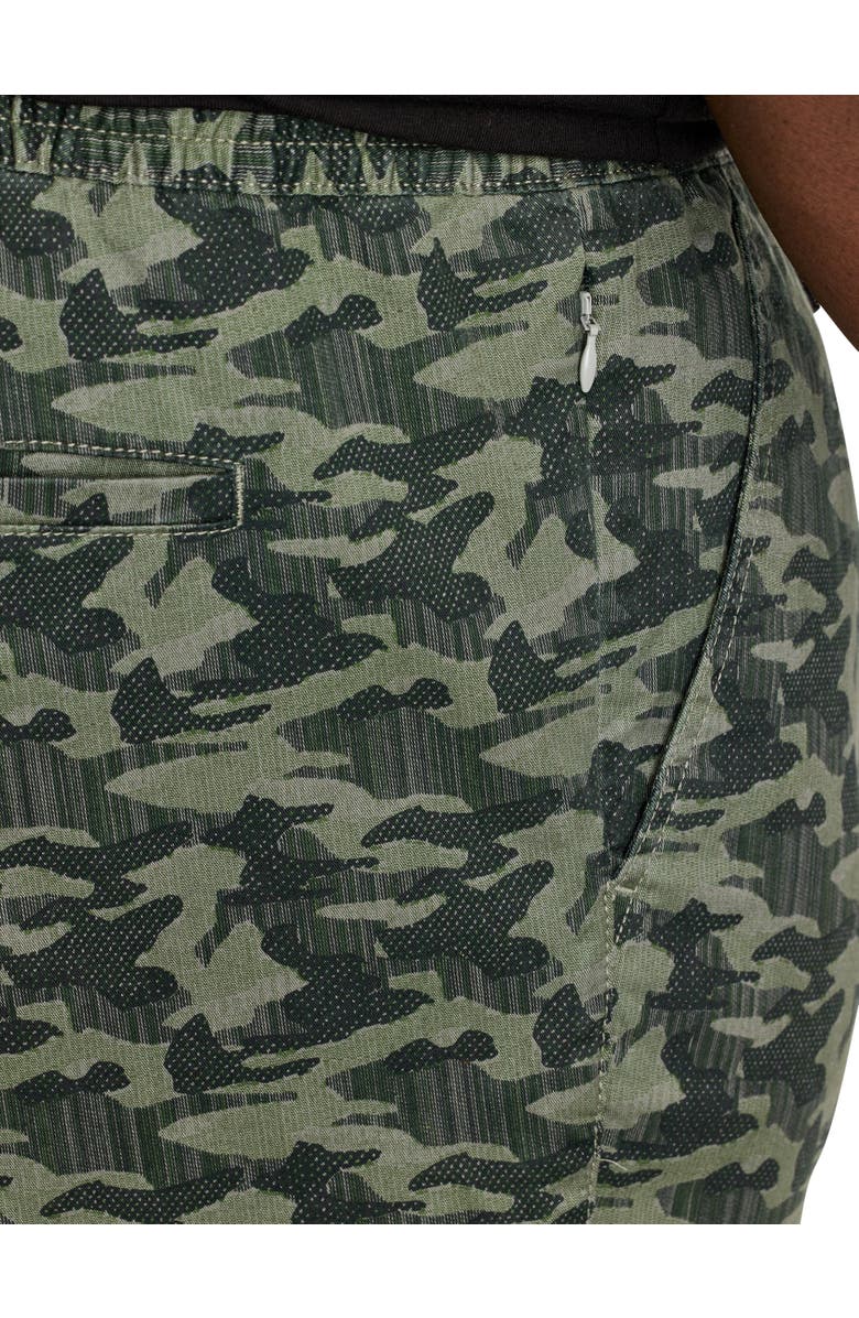 True Nation by DXL Big & Tall Slim-Fit Camo Joggers, Alternate, color,