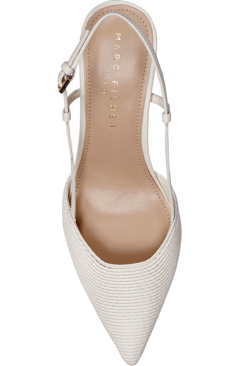 Marc Fisher LTD Flory Pointed Toe Pump, Alternate, color, Ivory