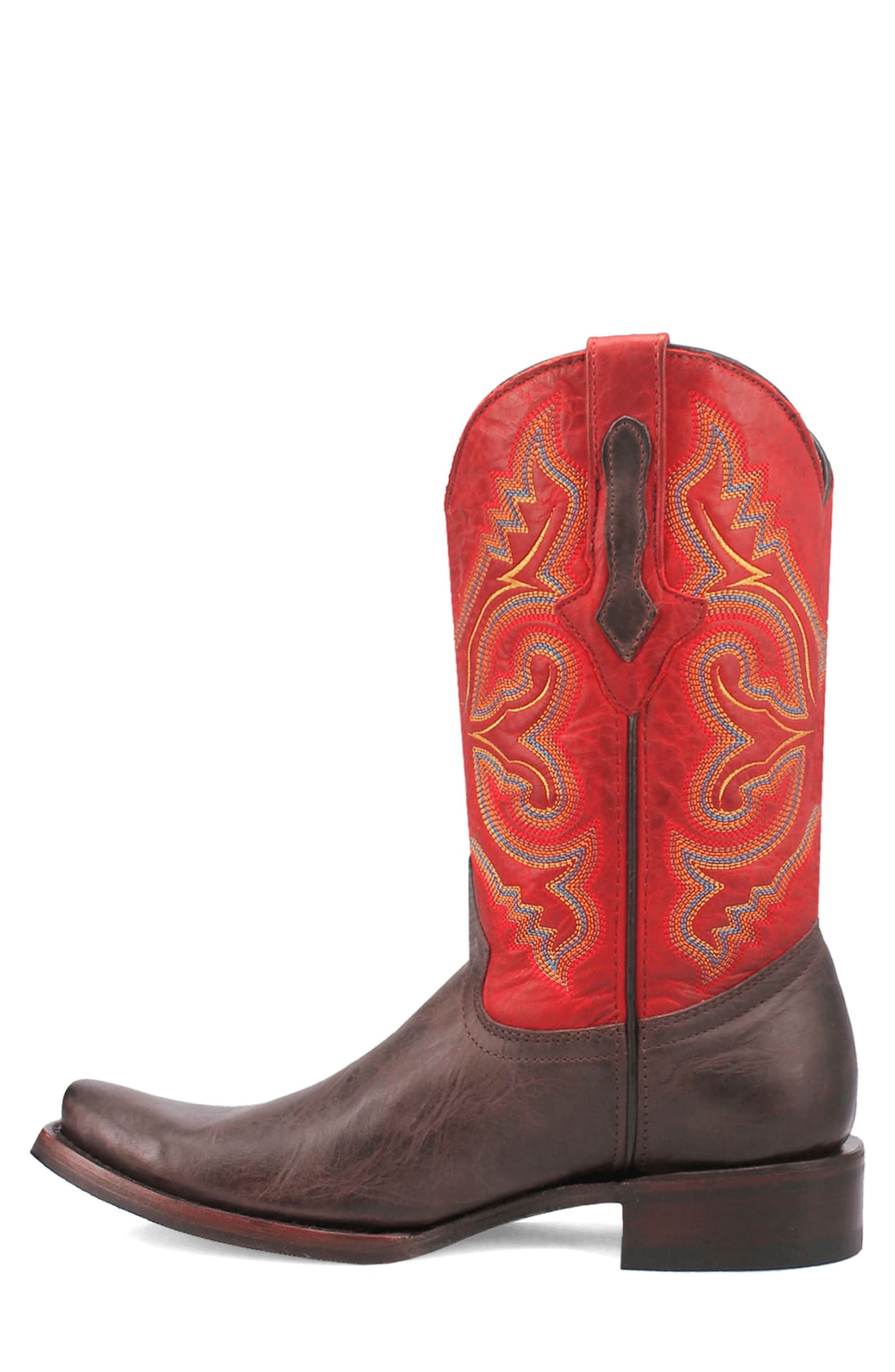 Dingo True Grit Cowboy Boot, Alternate, color, Brown