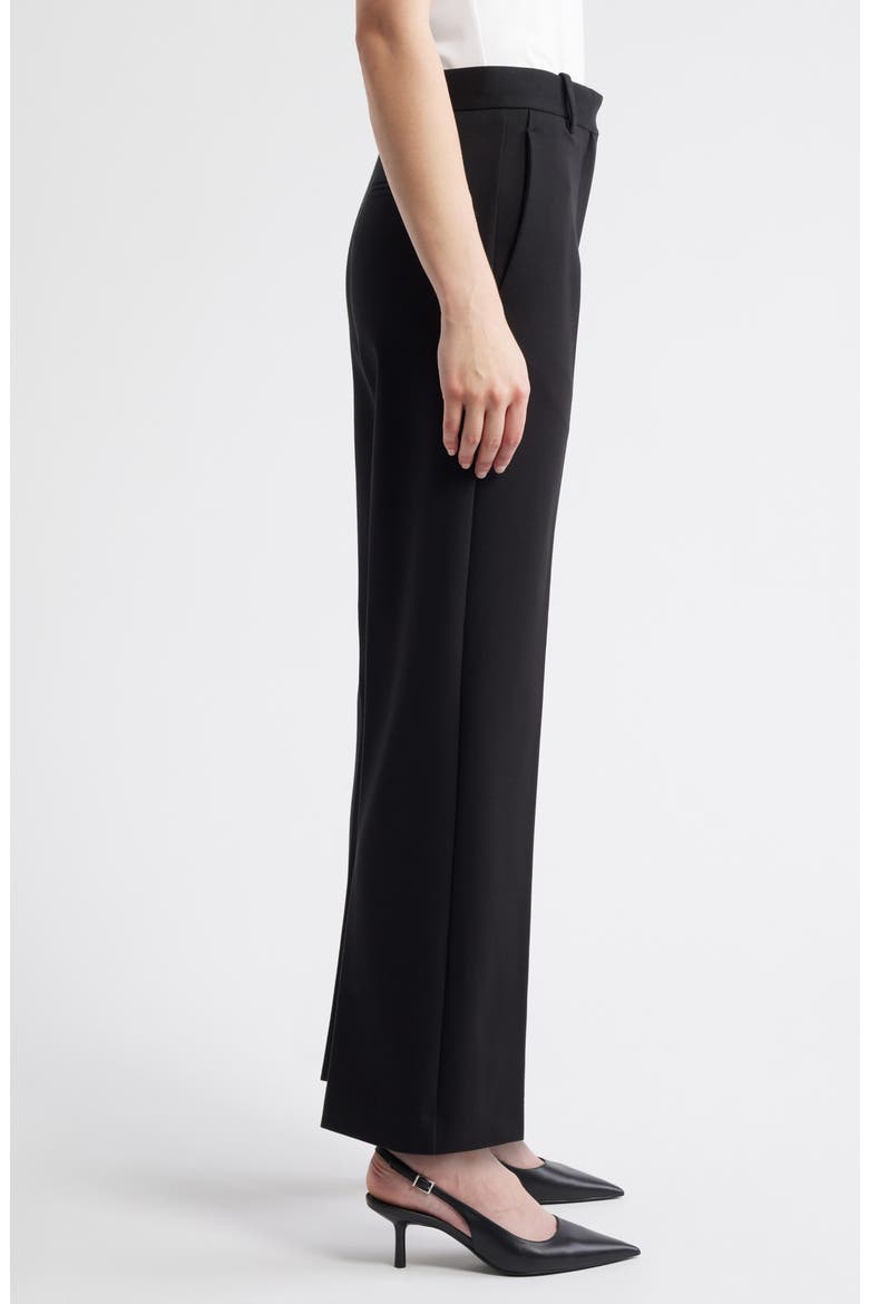 Straight Leg Pants, Alternate, color, BLACK