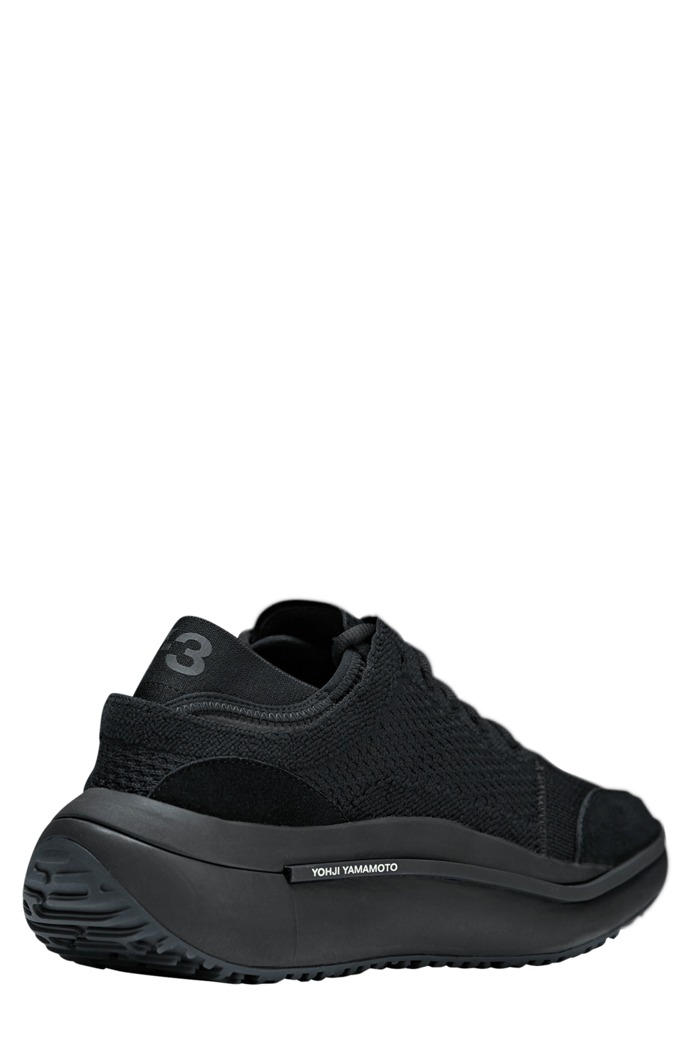 adidas Qisan Knit Mixed Media Sneaker, Alternate, color, 