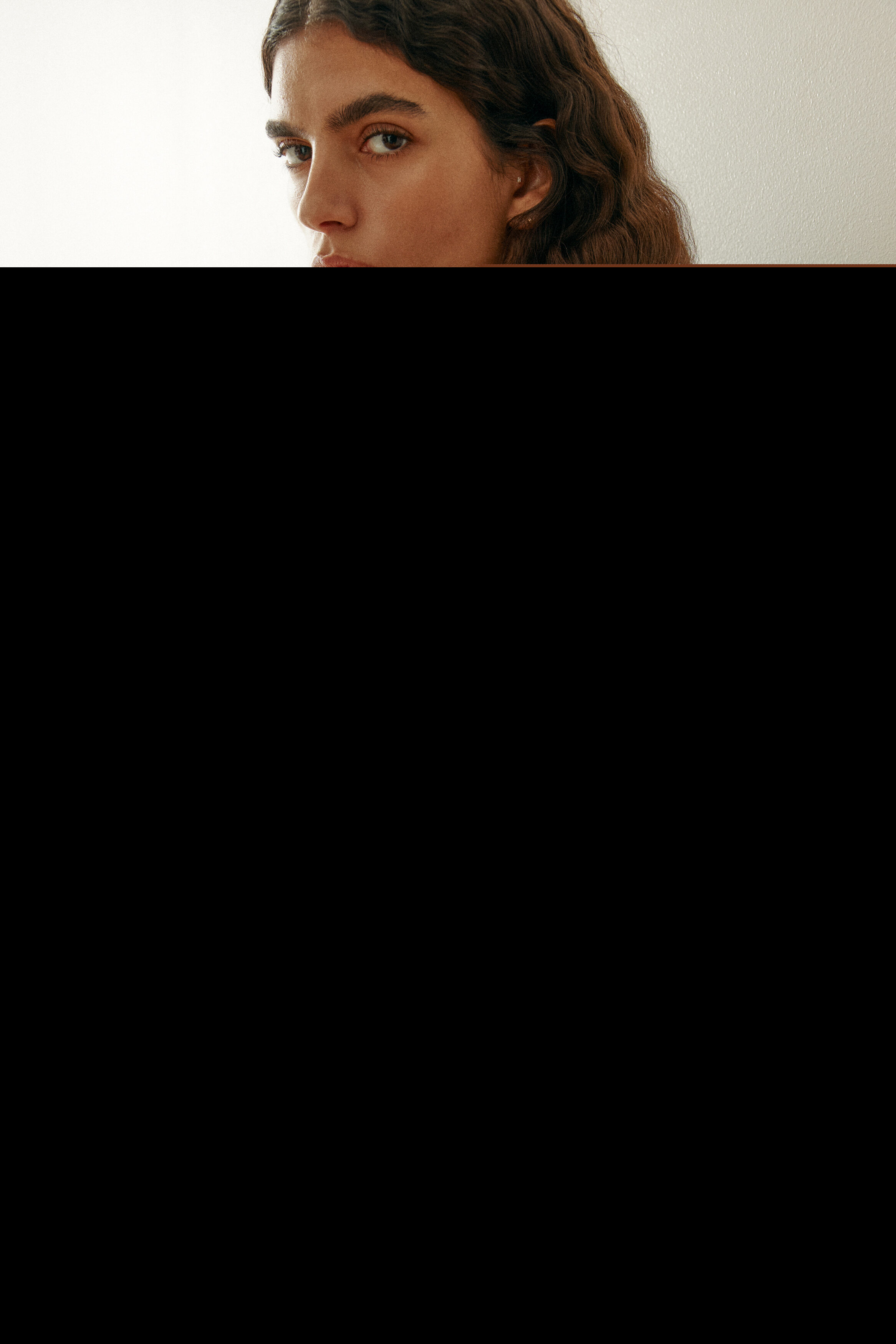 H&M Padded-cup One-shoulder Swimsuit, Alternate, color, Powder Pink/Paisley