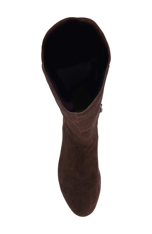 Dune London Tayla Knee High Boot In Brown
