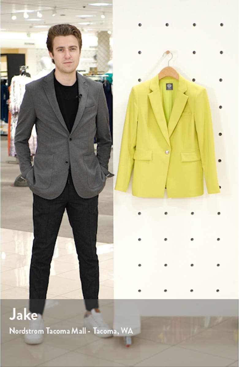 Stretch Crepe Blazer, sales video thumbnail