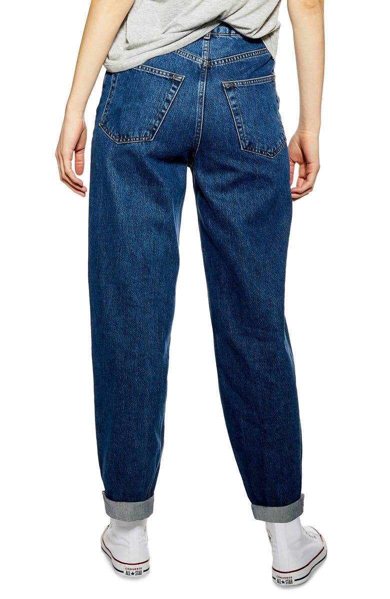 Topshop Balloon Boyfriend Jeans, Alternate, color, 