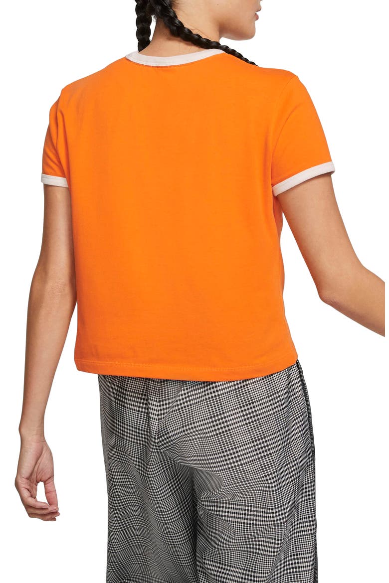 x Olivia Kim NRG Futura Logo Tee, Alternate, color, BRIGHT CERAMIC
