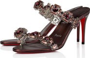 Christian Louboutin Just Jewel Crystal Embellished Stiletto Sandal