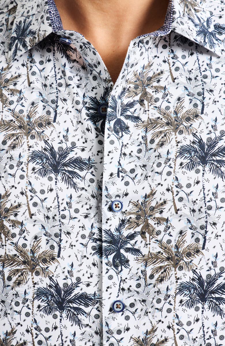 Robert Graham Xavier Cotton Button-Up Shirt, Alternate, color, Multi