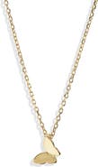 Estella Bartlett Lucky Butterfly Pendant Necklace