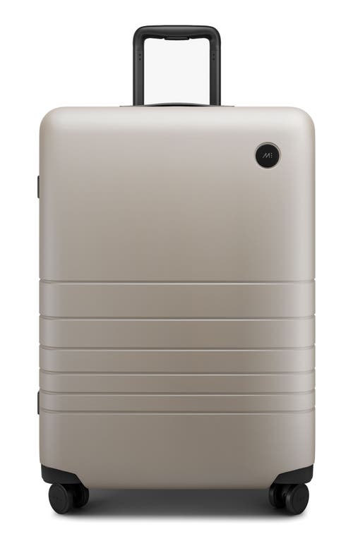 Monos 27-Inch Medium Check-In Spinner Luggage in Desert Taupe 