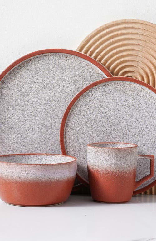 Stone Lain Vince Stoneware 16-piece Dinnerware Set In Multi