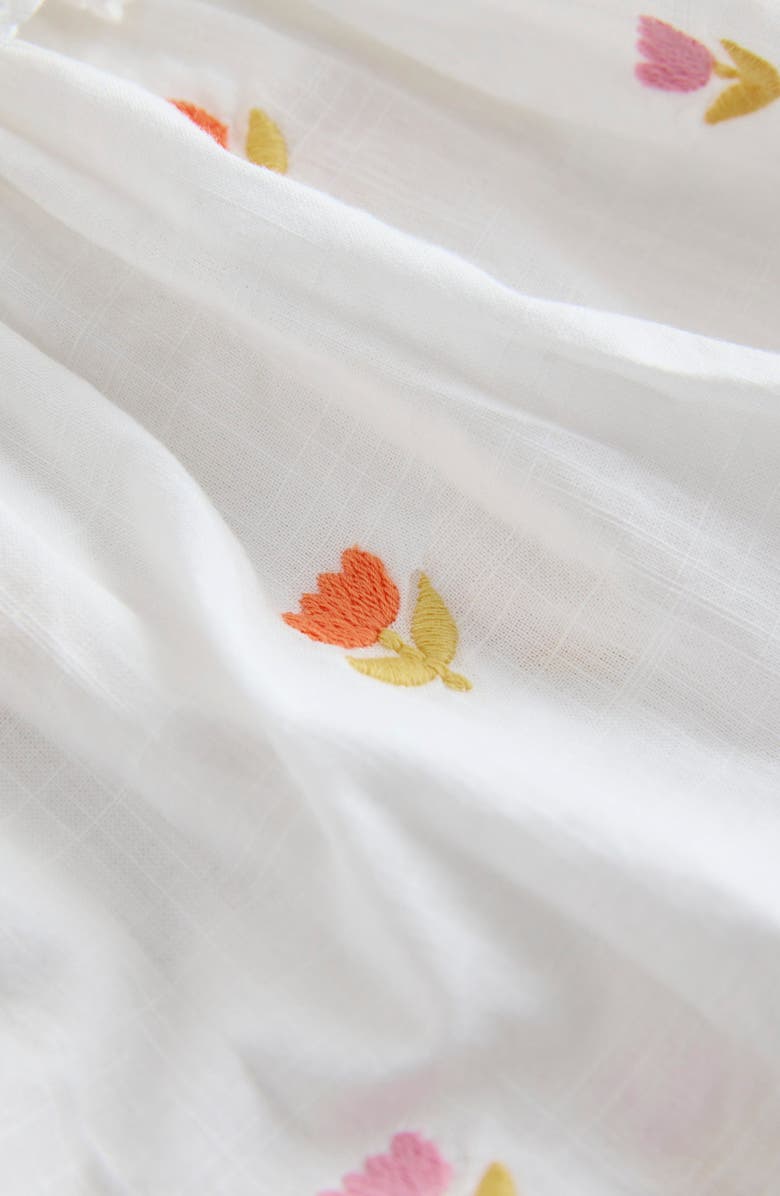 NEXT Kids' Frill Top & Stripe Pants Set, Alternate, color, Pink