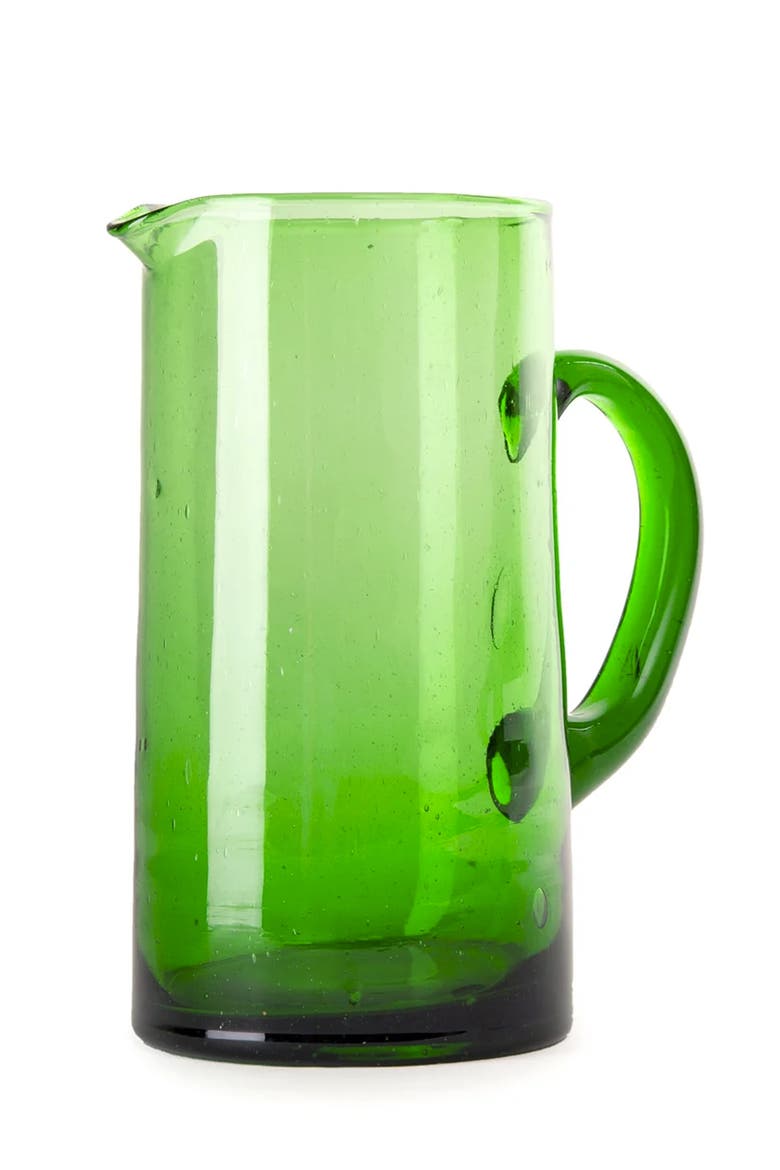 Moroccan Cone Jug, Main, color, GREEN