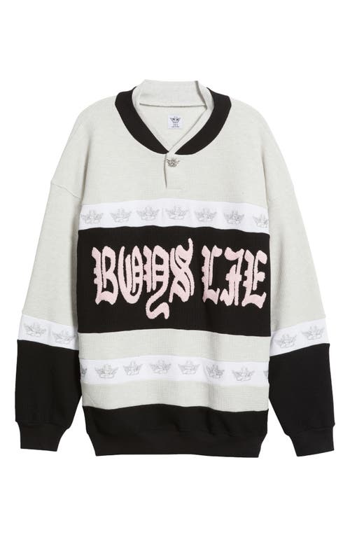 Boys Lie High Class Private School Ride Sweatshirt In Neutral