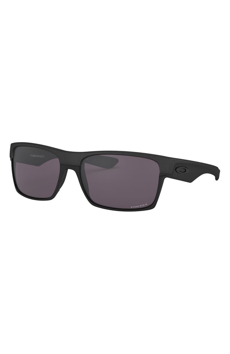 Oakley Twoface<sup>™</sup> 60mm Polarized Rectangular Sunglasses, Alternate, color,