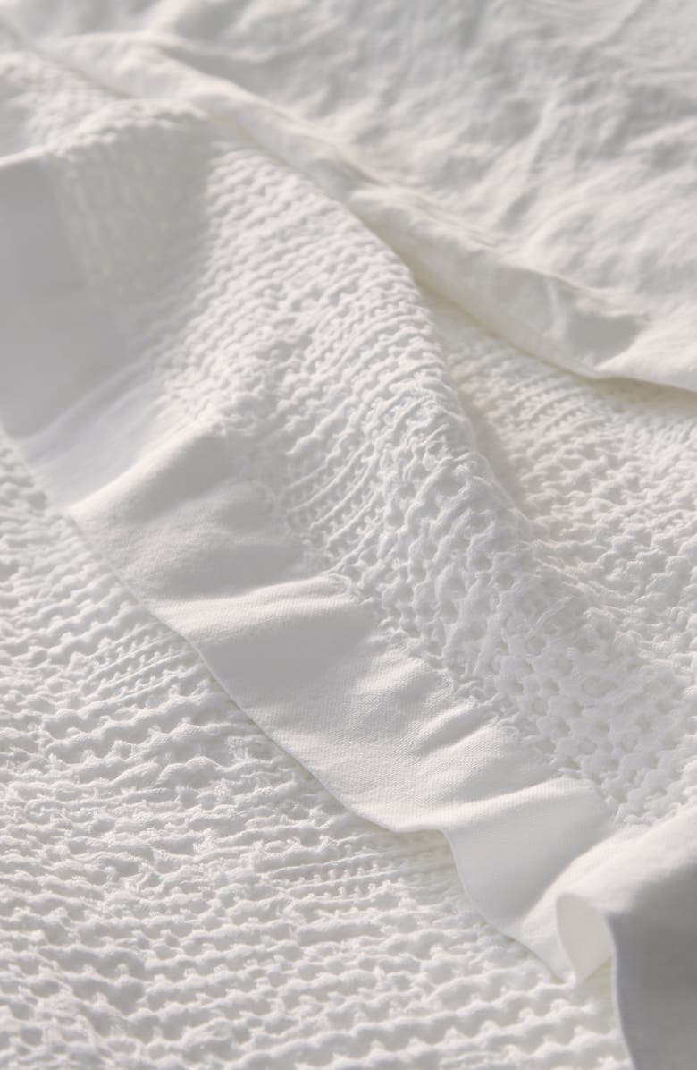 Coyuchi Reyes Organic Cotton Waffle Blanket, Alternate, color,