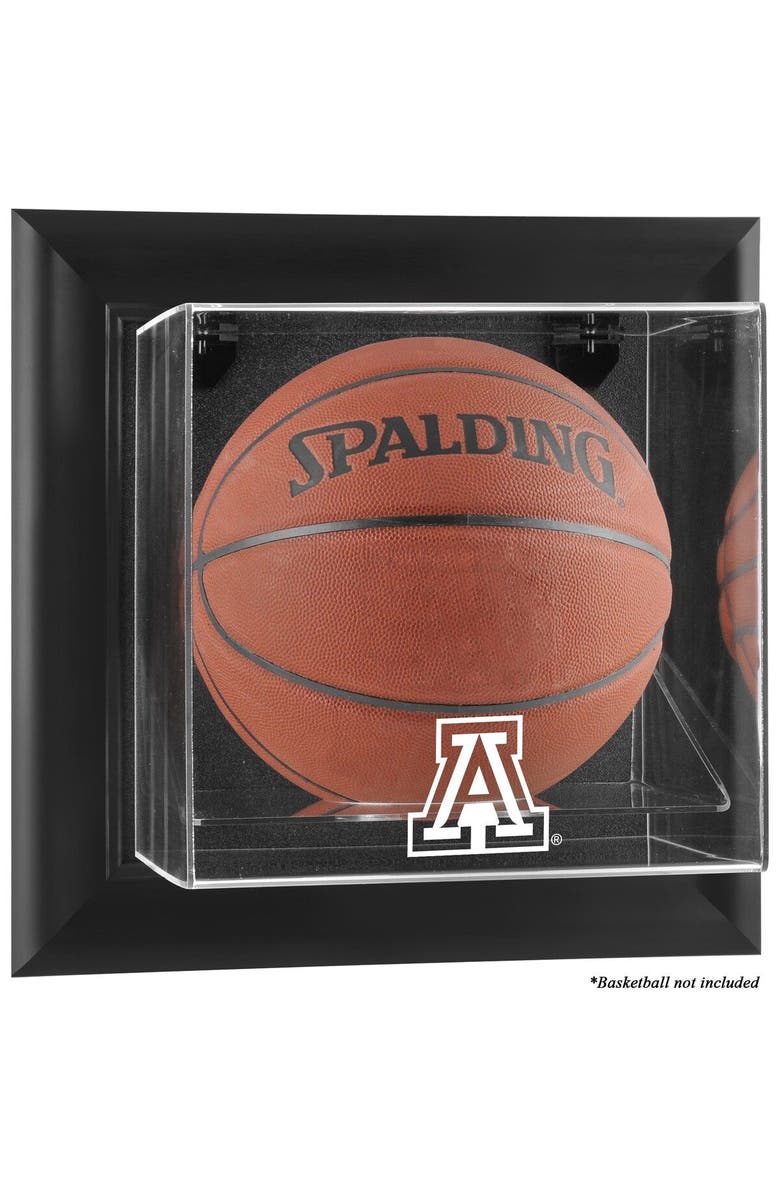 FANATICS AUTHENTIC Arizona Wildcats Black Framed Wall-Mountable Basketball Display Case, Main, color, 