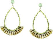 OLIVIA WELLES Gia Beaded Drop Earrings
