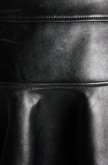 TOM FORD Shiny Plongé Leather Miniskirt | Nordstrom