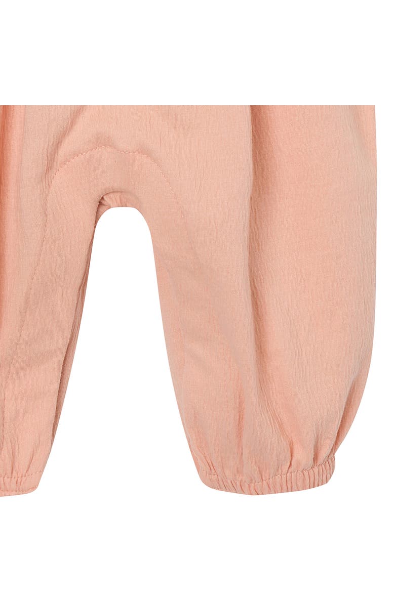 Modern Moments<sup>™</sup> by Gerber Long Leg Romper, Alternate, color, Almost Apricot