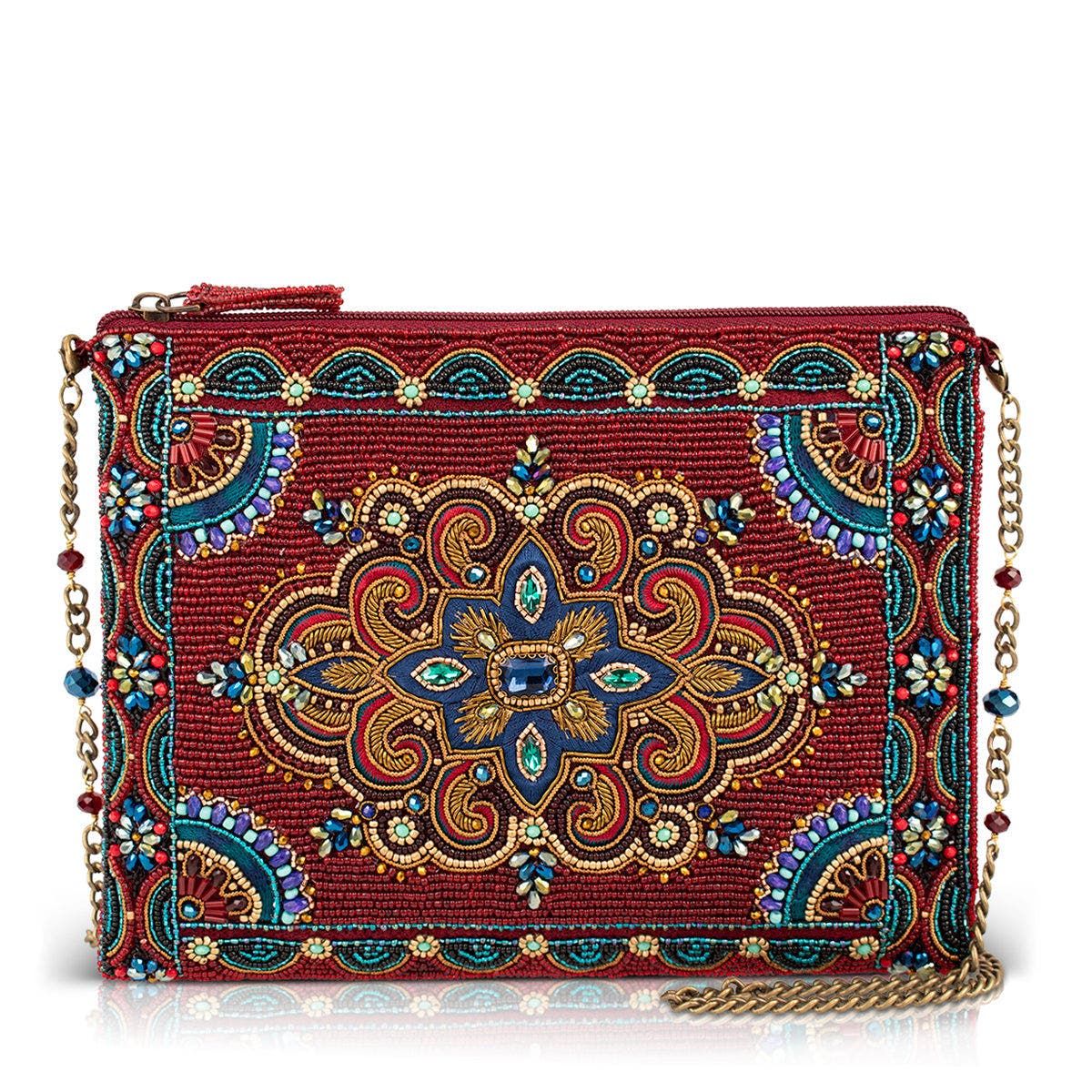 Baroque Mini Crossbody, Main, color, Multi