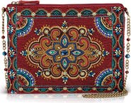 Mary Frances Accessories Baroque Mini Crossbody