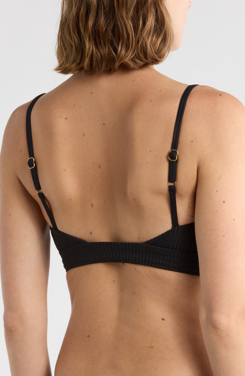 Vitamin A<sup>®</sup> Kara Bikini Top, Alternate, color, Black