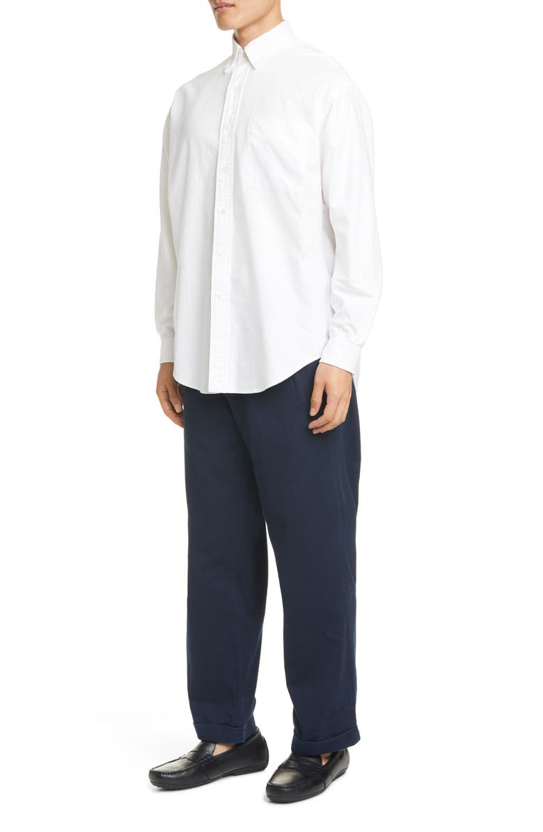 Polo Ralph Lauren Big Button-Down Oxford Shirt, Alternate, color, 