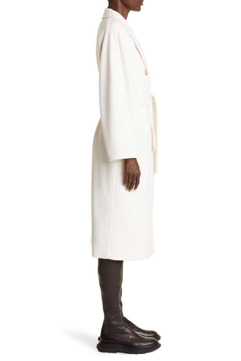 Madame Wool & Cashmere Coat, Alternate, color, OPTICAL WHITE