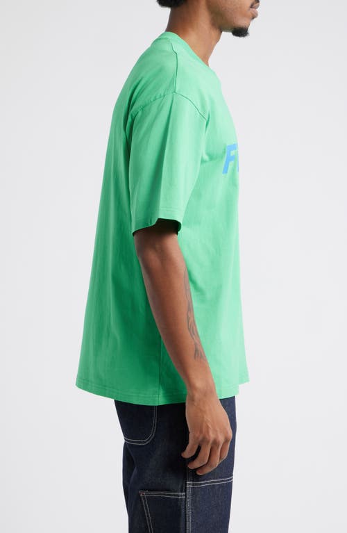 Boiler Room Film Me Cotton Graphic T-shirt In Green
