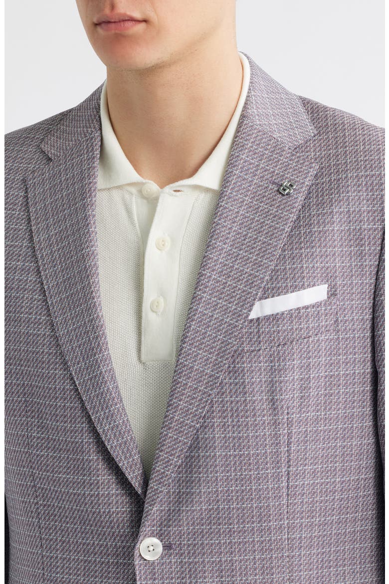 Hutson Check Virgin Wool Sport Coat, Alternate, color, OPEN GREEN