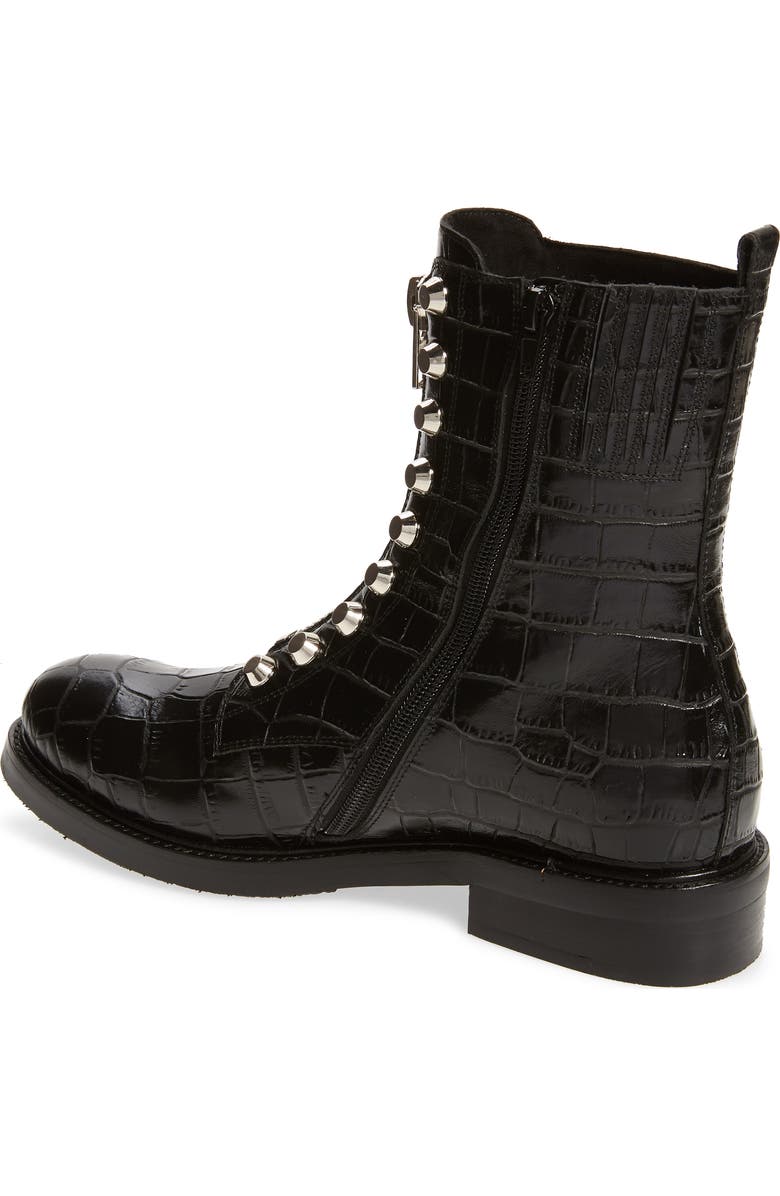 Jeffrey Campbell Tonette Studded Zip Boot, Alternate, color,