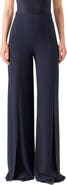 Akris Fellia Slit Wide Leg Pants